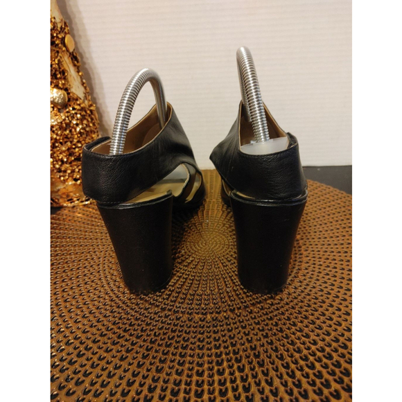 Naturalizer Zahn Peep Toe Wedge Heels Size 10W - Picture 4 of 5